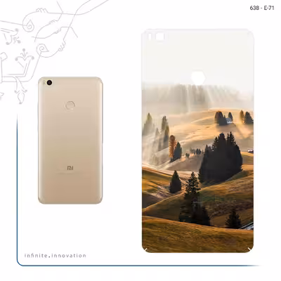 برچسب پوششی ماهوت مدل Foggy Plain مناسب برای گوشی موبایل شیائومی Mi Max 2