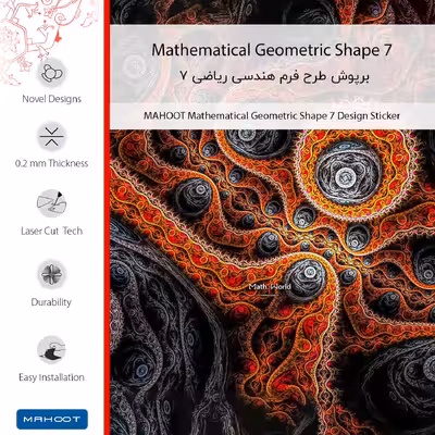 برچسب پوششی ماهوت مدل Mathematical Geometric Shape 7 مناسب برای گوشی موبایل سامسونگ Galaxy M30