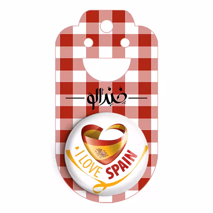 پیکسل خندالو مدل پرچم اسپانیا کد 20673