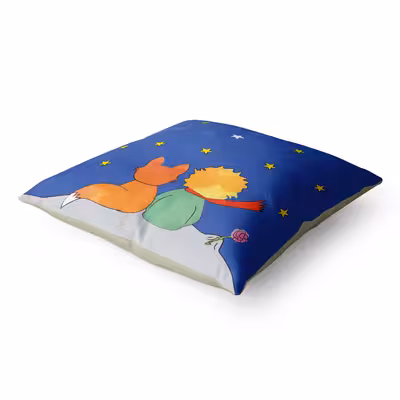 کاور کوسن طرح شازده کوچولو کد 6107