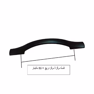 دستگیره کابینت و کمد مدل SL96 بسته 10 عددی