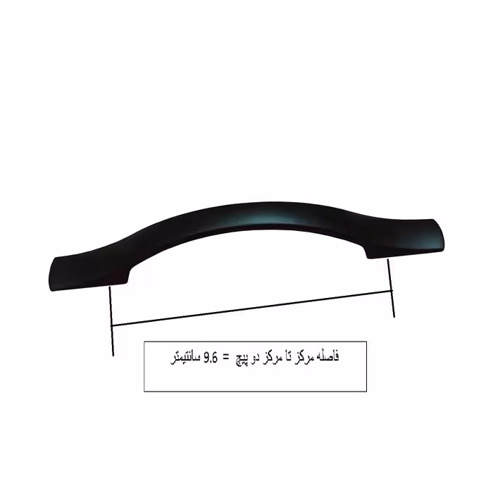 دستگیره کابینت و کمد مدل SL96 بسته 10 عددی