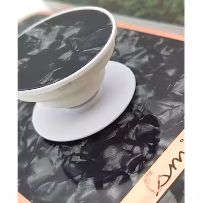 کاور لاین کینگ مدل کریستال یخی مناسب برای گوشی موبایل اپل IPhone 11  به همراه پایه نگهدارنده