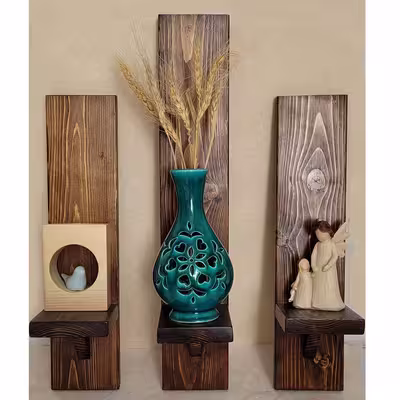 شلف دیواری مدل SH4087 مجموعه 3 عددی