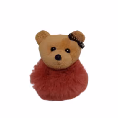 آویز عروسکی مدل پوم پوم موش