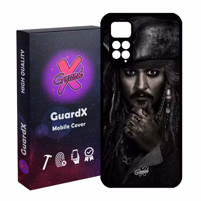 کاور گارد ایکس طرح Johnny Depp مدل Glass10178 مناسب برای گوشی موبایل شیائومی Redmi Note 11S/ Note 11 4G