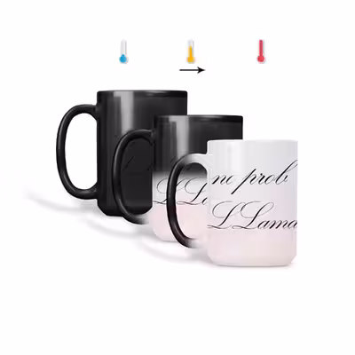 ماگ حرارتی طرح اسم الناز مدل لاما 