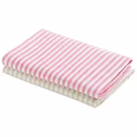 دستمال تنظیف ضخیم مدل راه راه سایز 50*70 بسته دو عددی