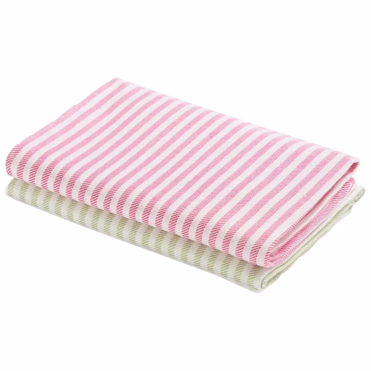 دستمال تنظیف ضخیم مدل راه راه سایز 50*70 بسته دو عددی