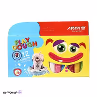 خمیربازی 12 رنگ آریا