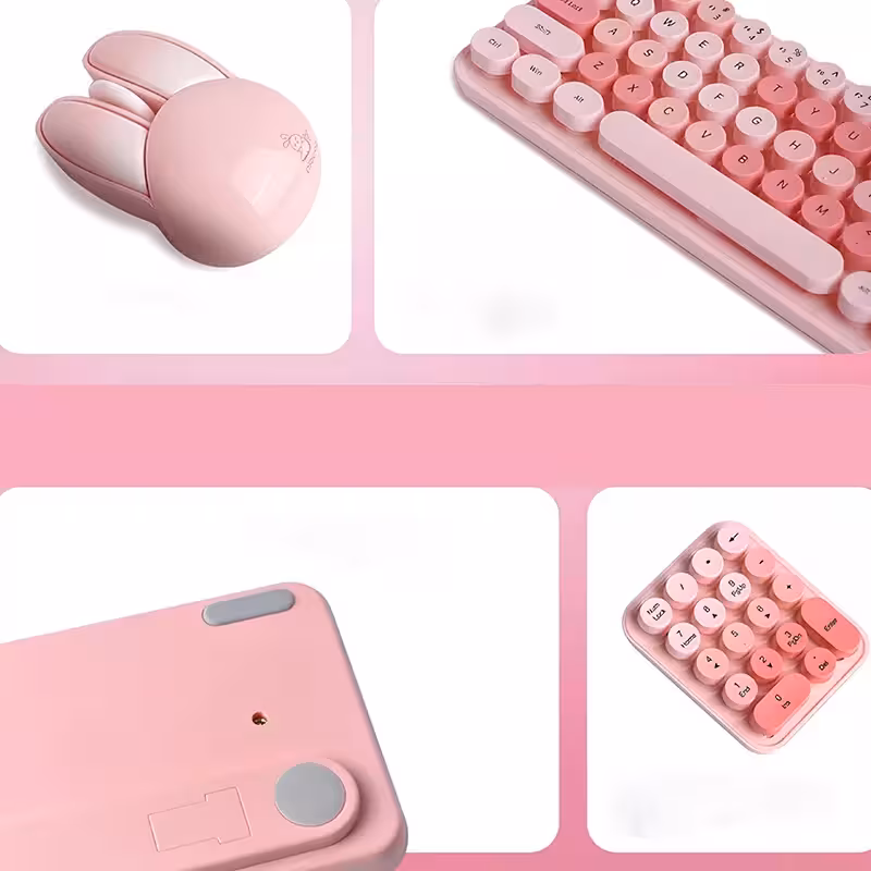 کیبورد و ماوس بی سیم کوتسی مدل 84019 به همراه صفحه اعداد