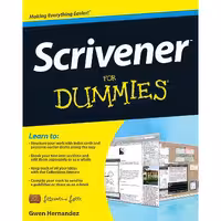 کتاب زبان اصلی Scrivener For Dummies اثر Gwen Hernandez انتشارات For Dummies