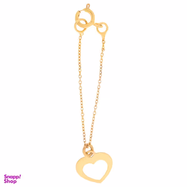 آویز ساعت طلا 18 عیار زنانه طرح قلب کد SG316