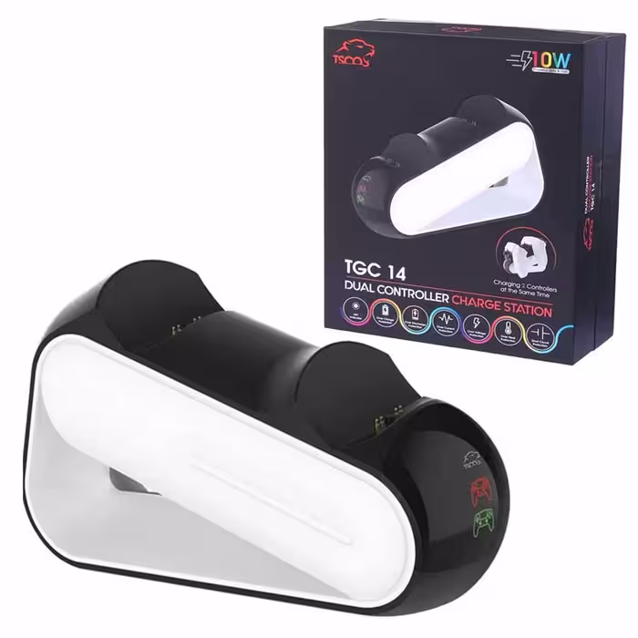 پایه نگهدارنده و شارژر پلی استیشن 5 تسکو مدل TGC 14(با گارانتی 18 ماهه توسن سیستم شرق)