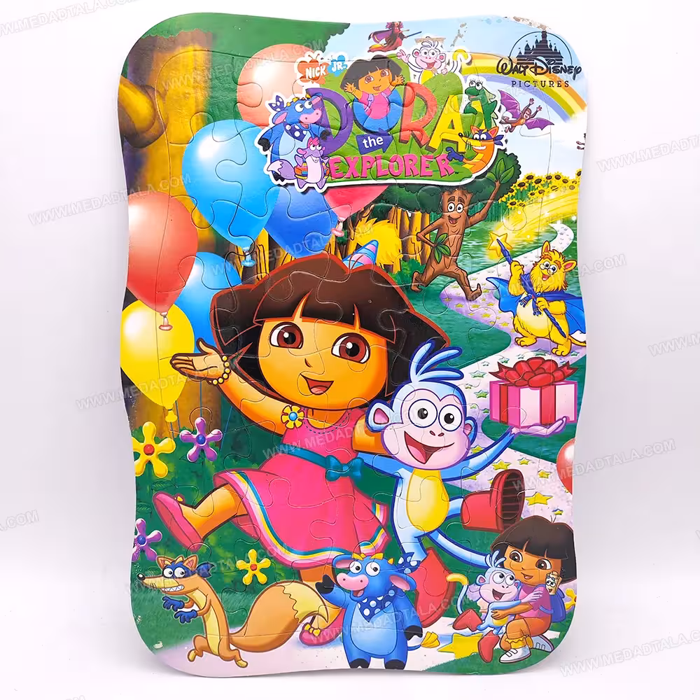 پازل پشت وایت بردی دورا DORA EXPLORER