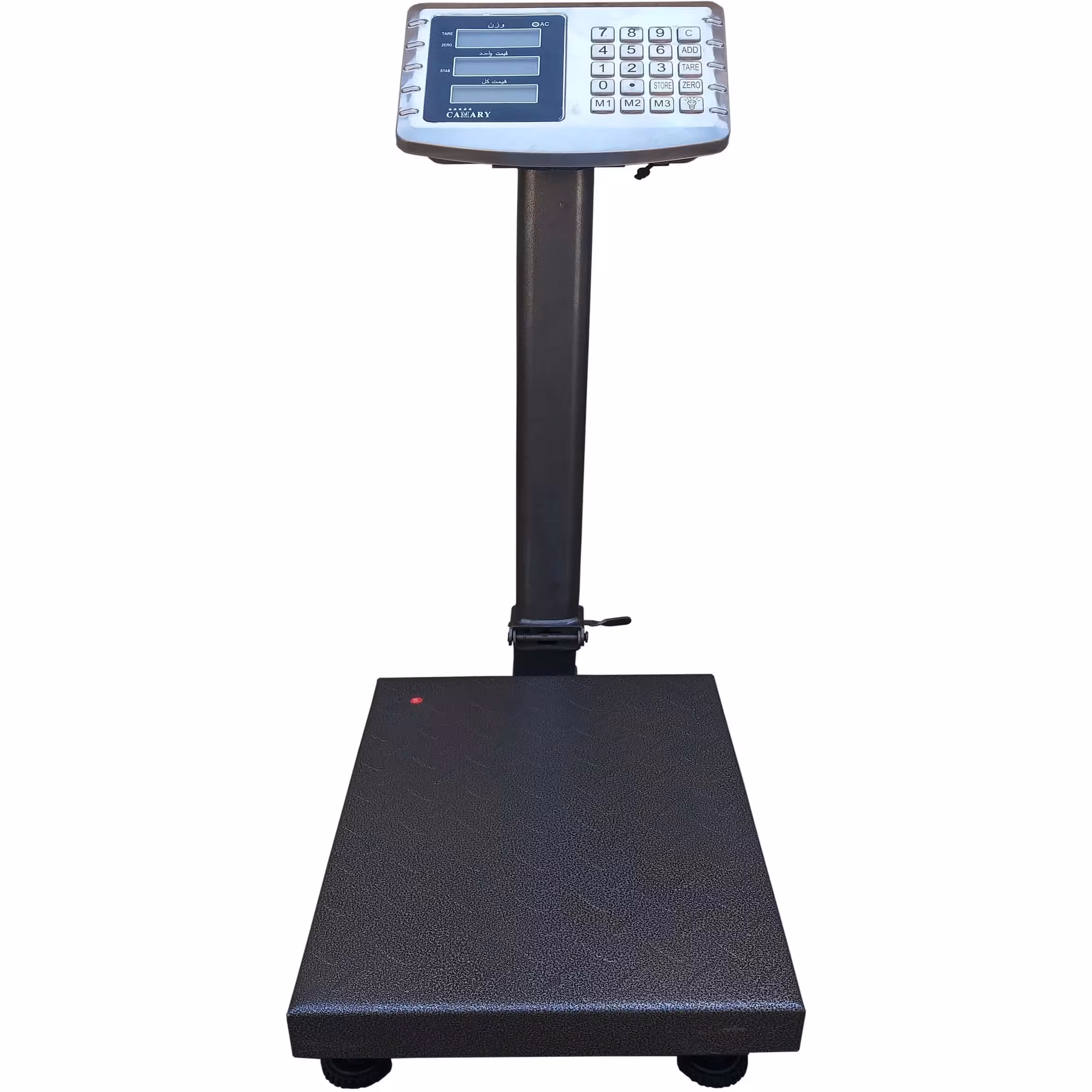 باسکول دیجیتال محک کلید فلز تاشو 150 کیلویی