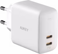 خرید شارژر دیواری Aukey مدل Omnia Duo PA-B4