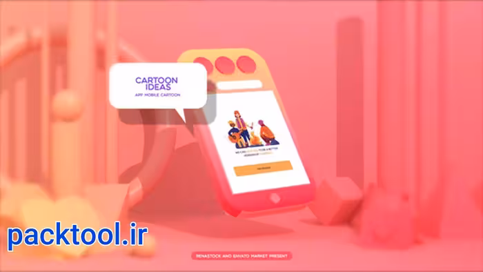 دانلود پروژه آماده افتر افکت تبلیغات لوگوی اپلیکیشن App Logo Advertising - پک تول