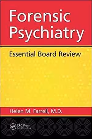 [PDF] دانلود کتاب Forensic Psychiatry - Essential Board Review, 2015
