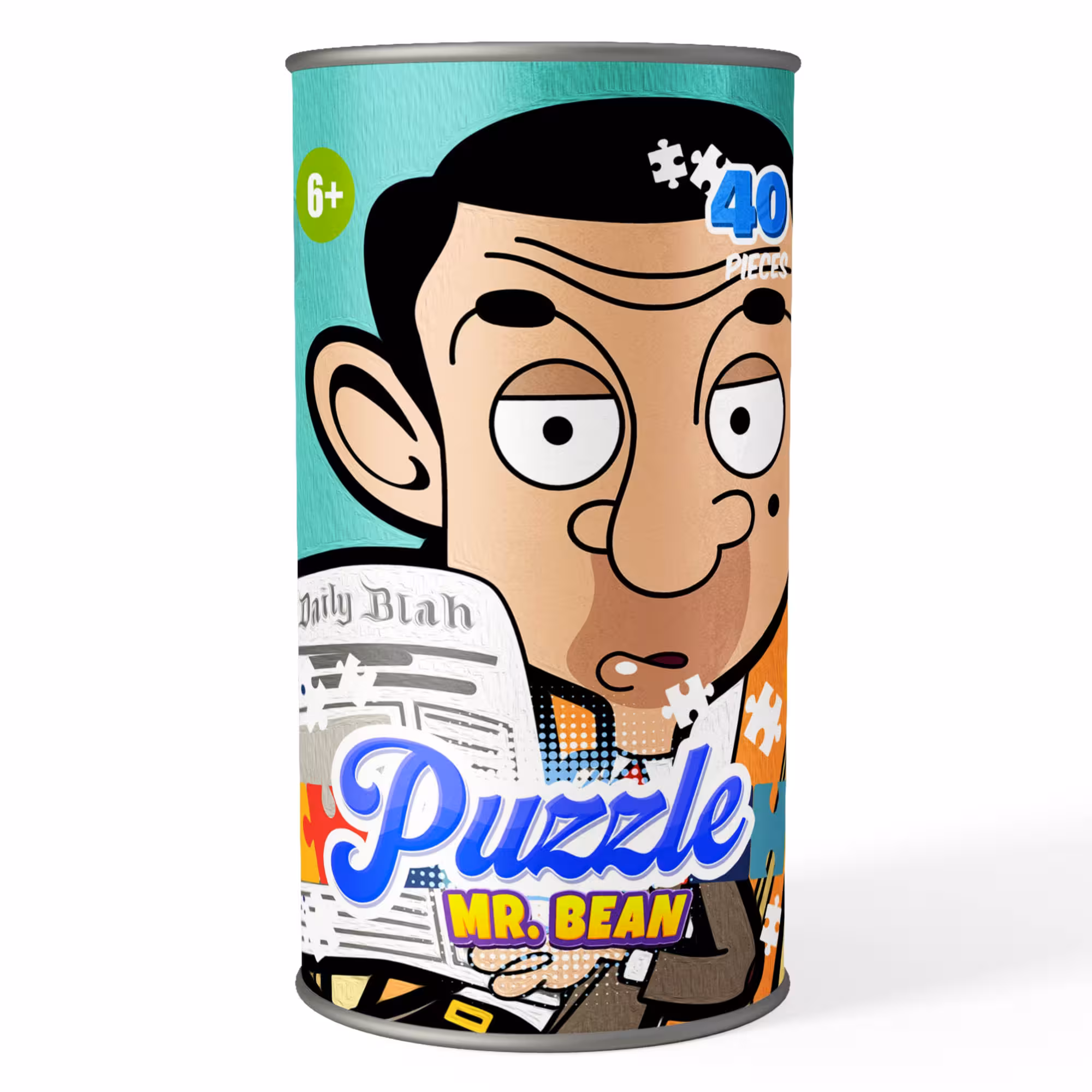پازل 40 تکه کارتون مستربین
