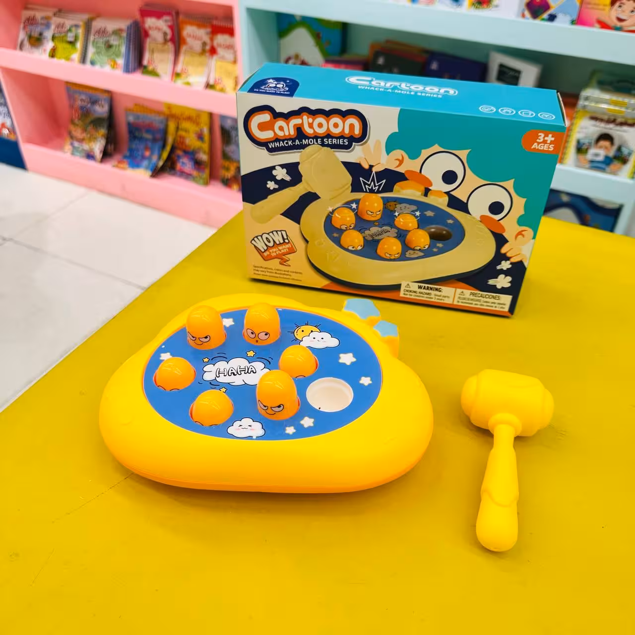 بازی دست ورزی چکشی cartoon