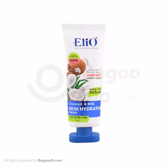 کرم مرطوب کننده نارگیل و شیر الیو 75 میلی لیتری