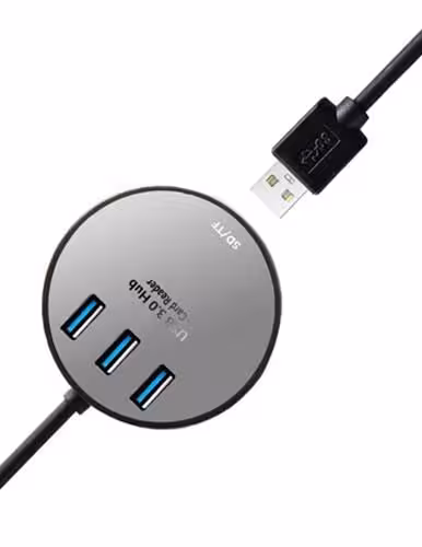 هاب چهار پورت USB 3 VERITY مدل H404
