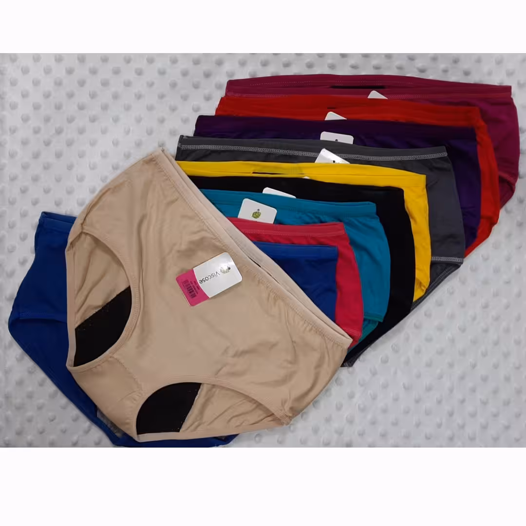 شورت بهداشتی خارجی  جنس و کیفیت بسیار عالی نخی  لکه نمیشه  مناسب استفاده درشب