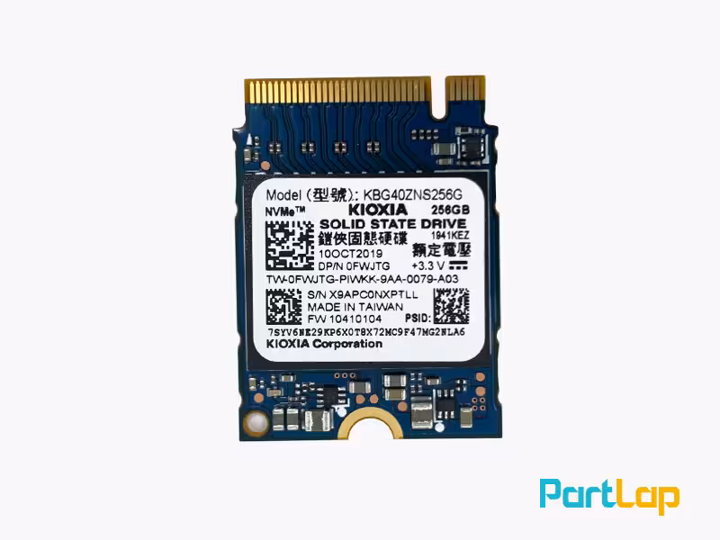 حافظه SSD سایز M.2 2230 کیوکسیا مدل KBG40ZNS256G ظرفیت 512 گیگابایت