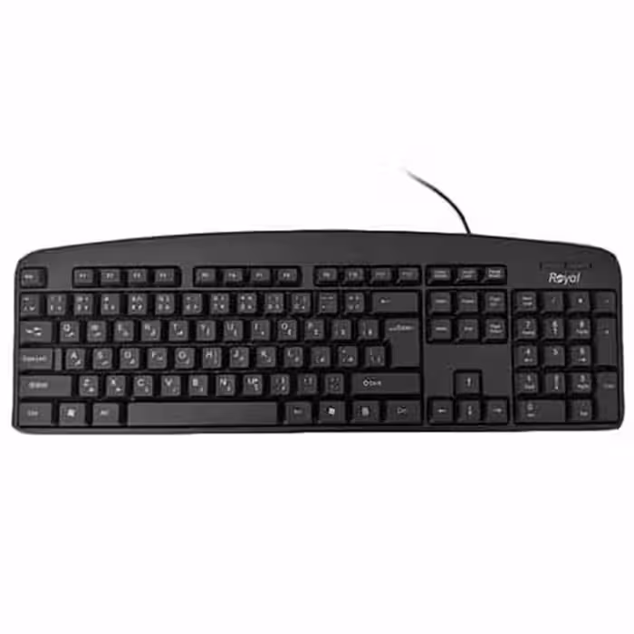 کیبورد رویال مدل R-K167 | کالا مکس