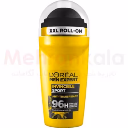 رول ضد تعریق 96 ساعته لورال مدل Invincible Sport حجم 50 میلی لیتر