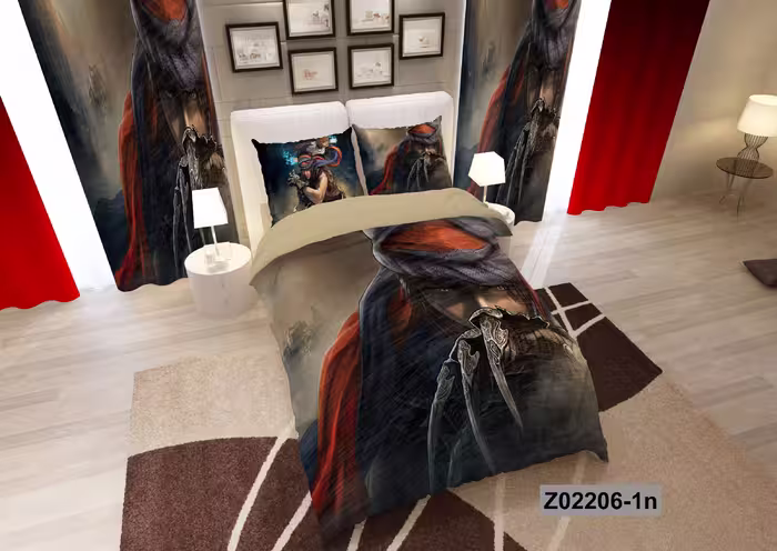لحاف روتختی تنسل سه بعدی (3D) کالای خواب متین کد 2206