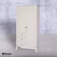 کمد لباس دو درب مدل هلیا