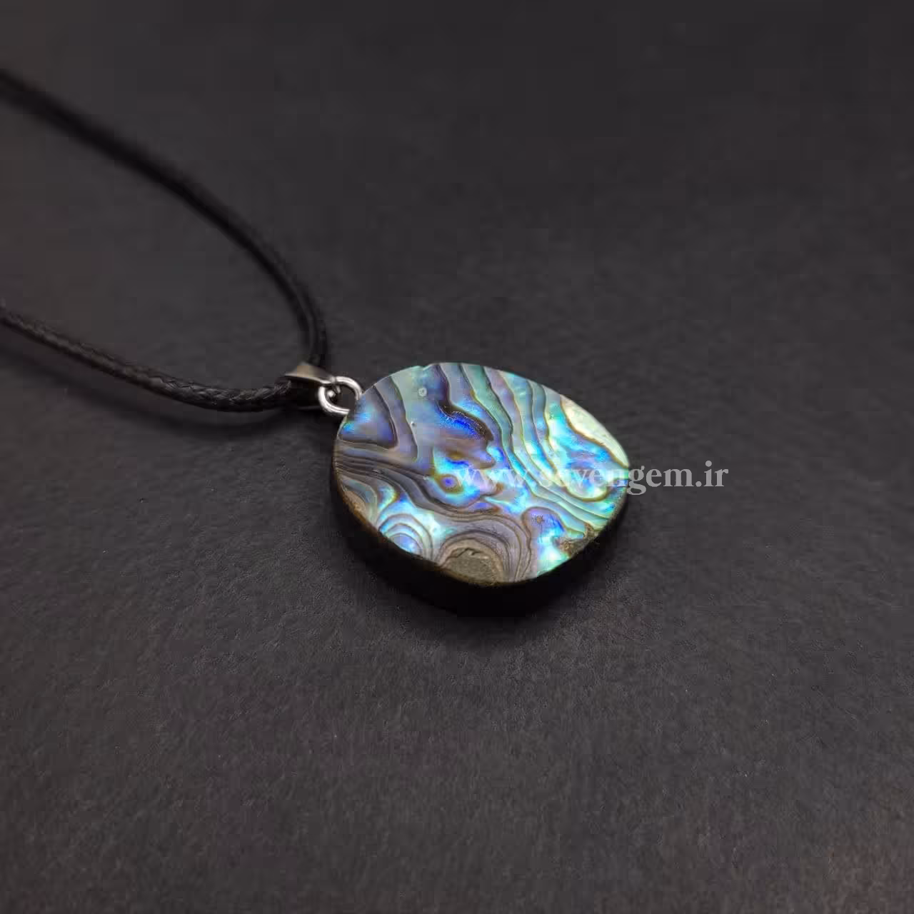 گردنبند صدف آبالون (کد34)