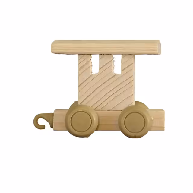 قطار چوبی طرح واگن قطار کد 10