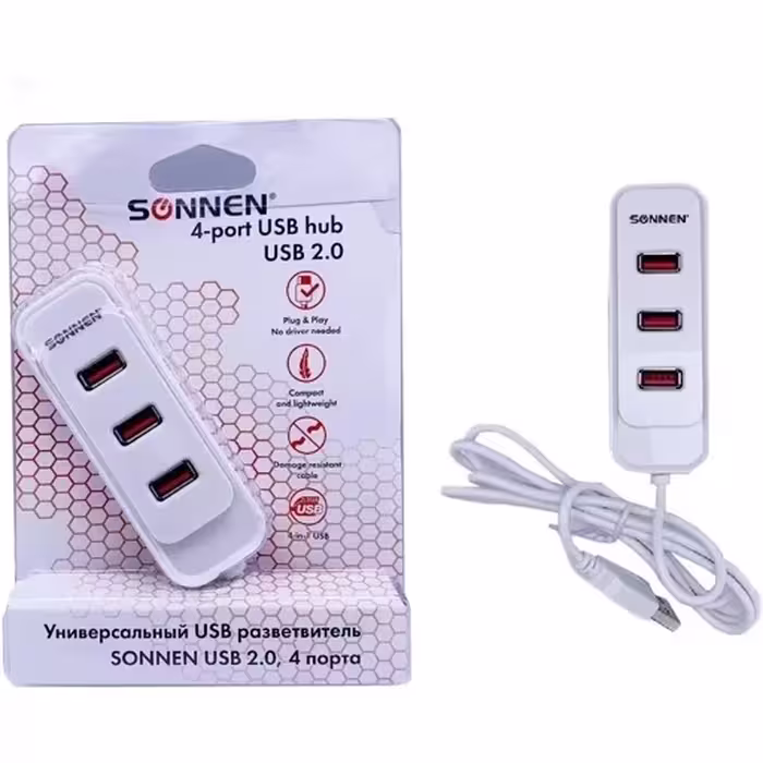 هاب 4 پورت USB 2.0 مدل SONNEN