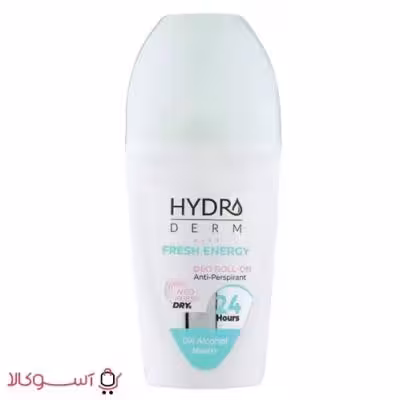 رول ضد تعریق زنانه هیدرودرم مدل fresh energy حجم 50 میل