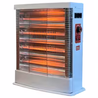 بخاری برقی تکسان مدل فن دار 6 المنته | چاوه