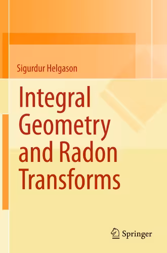 خرید و دانلود نسخه کامل کتاب Integral Geometry and Radon Transforms