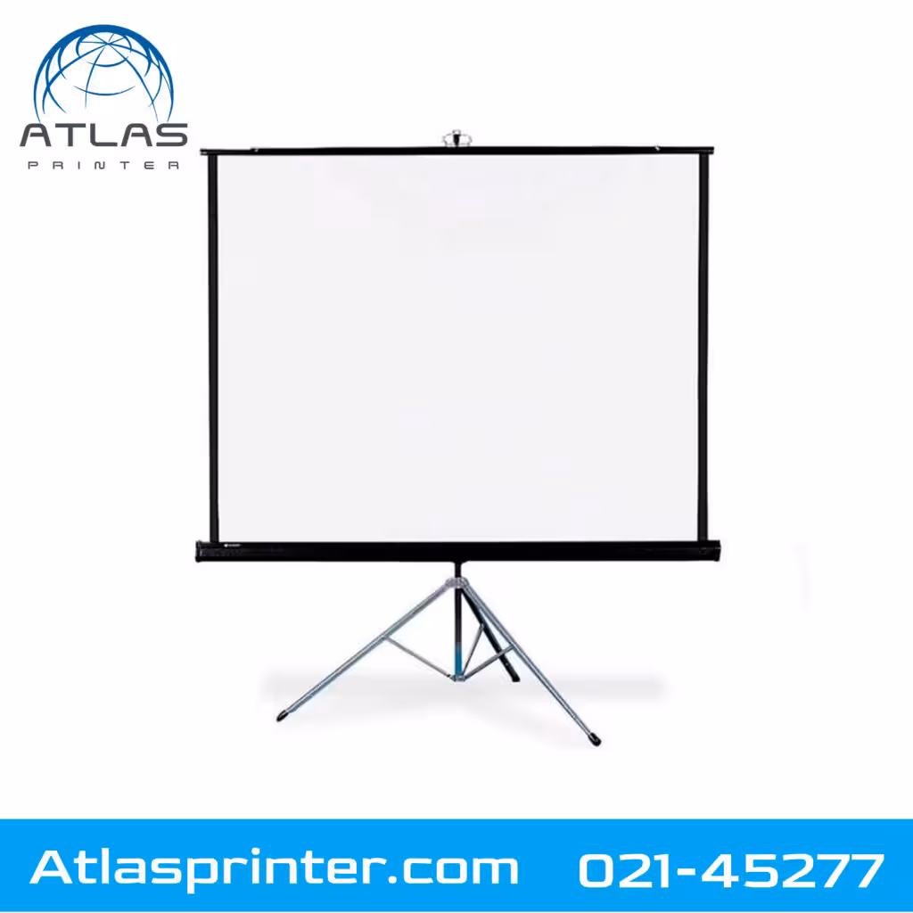 پرده نمایش پایه دار پروژکتور سلکسون 1.5×1.5