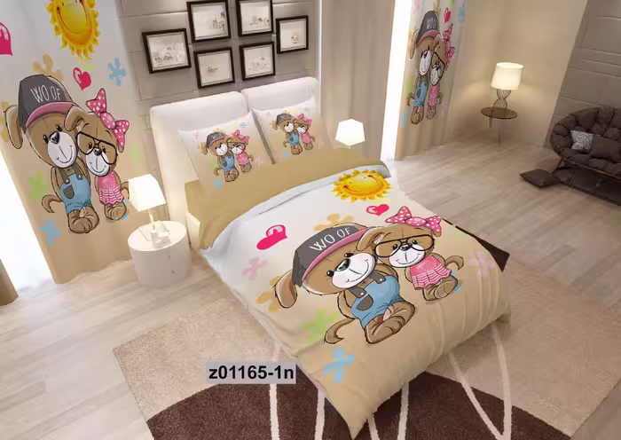 لحاف روتختی تنسل سه بعدی (3D) کالای خواب متین کد 1165