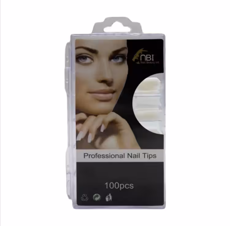 تیپ کاشت ناخن 100 عددی شیری ان بی آی nbi