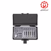 جعبه سر پیچ گوشتی ستاره ای کوتاه و بلند 1/2 درایو 15 عددی فورس مدل 4156