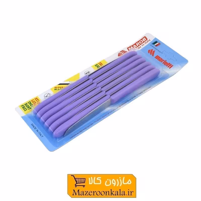 چاقو میوه خوری ایتالیایی 12 عددی وارداتی SOO-025