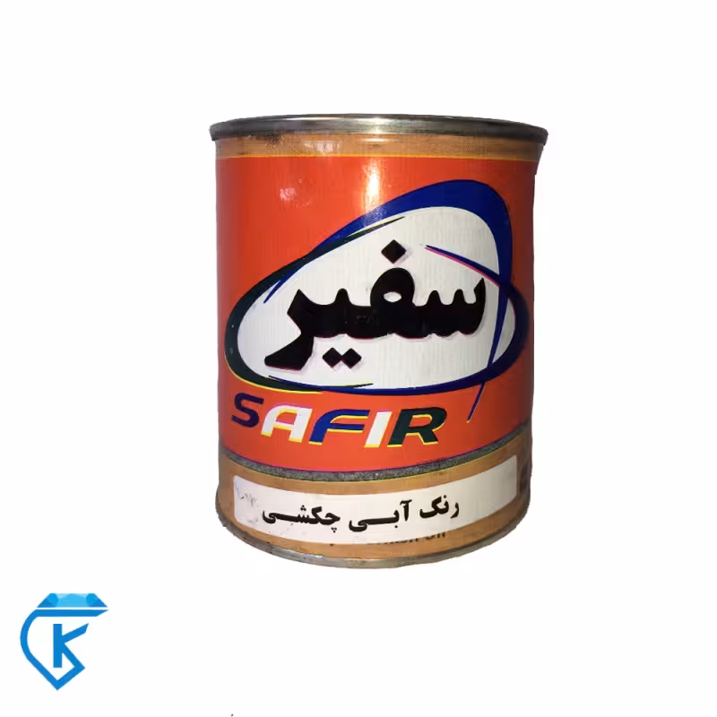 رنگ چکشی آبی کیلو 858 سفیر