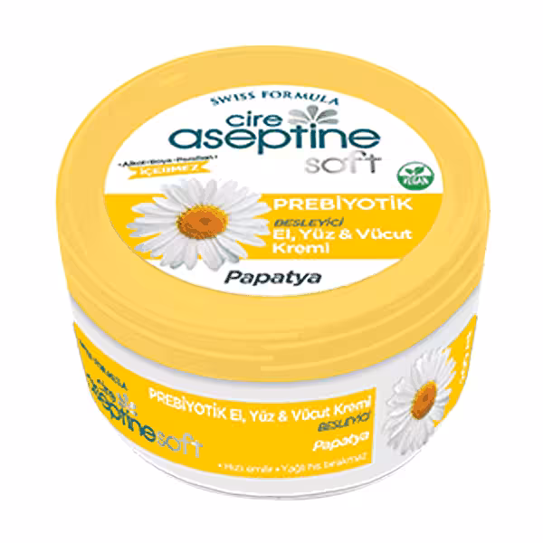 کرم مرطوب کننده سافت آسپتین مدل Papatya بابونه حجم 30 میل