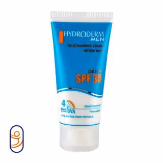 کرم ضدآفتاب فاقد چربی آقایان spf35 هیدرودرم