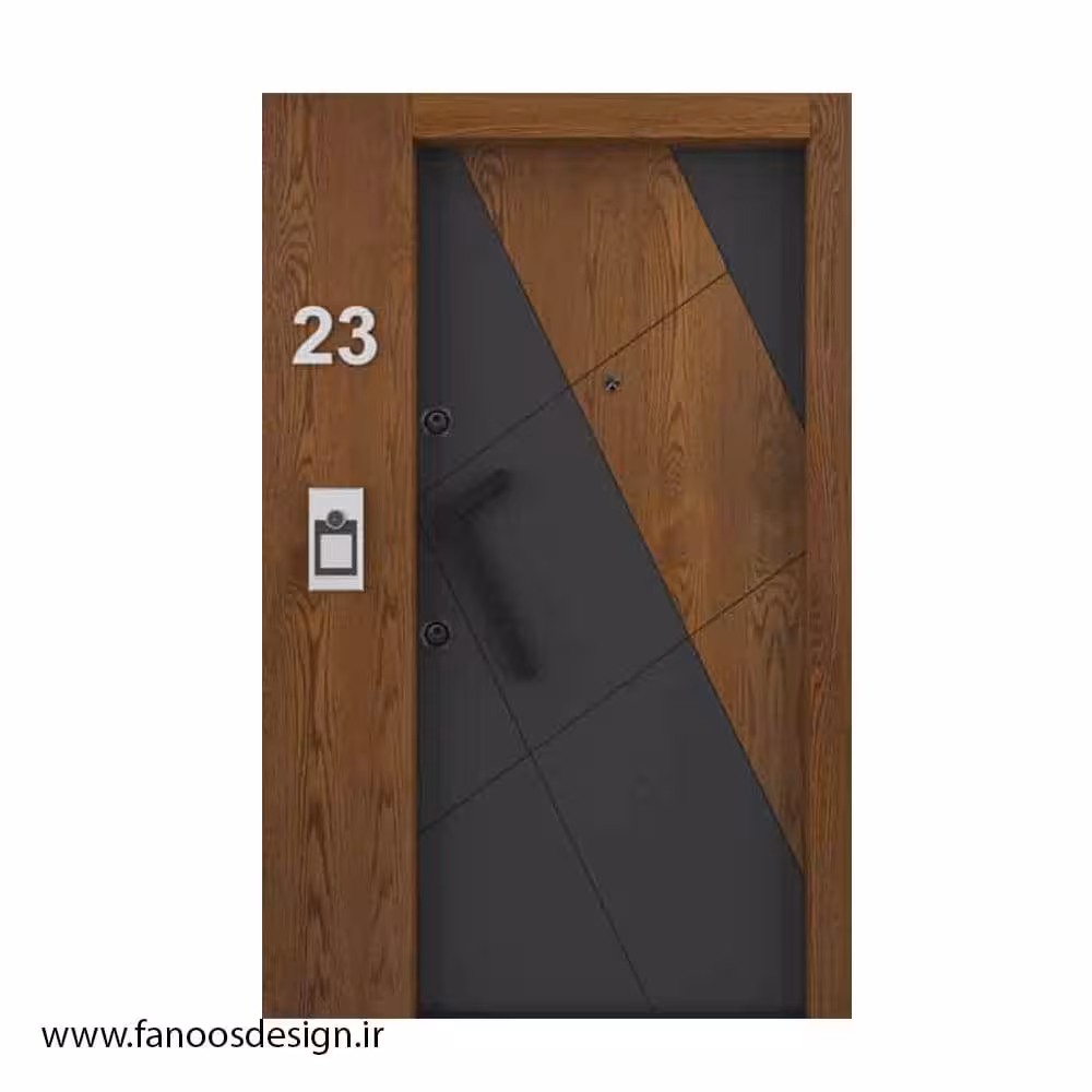 درب ضد سرقت لوکس ایرانی کلاسیک با انواع رویه کد 1379