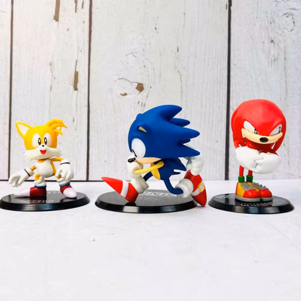 فیگور سونیک Sonic مجموعه 3 عددی کد 13632