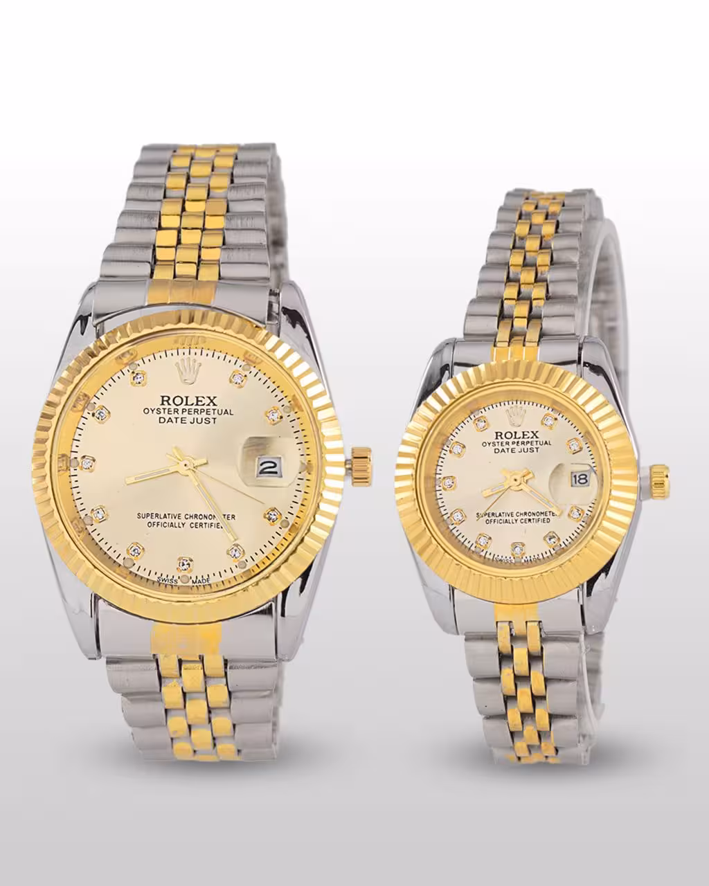 ‏‌ست ساعت مچی مردانه و زنانه رولکس ROLEX مدل 1010